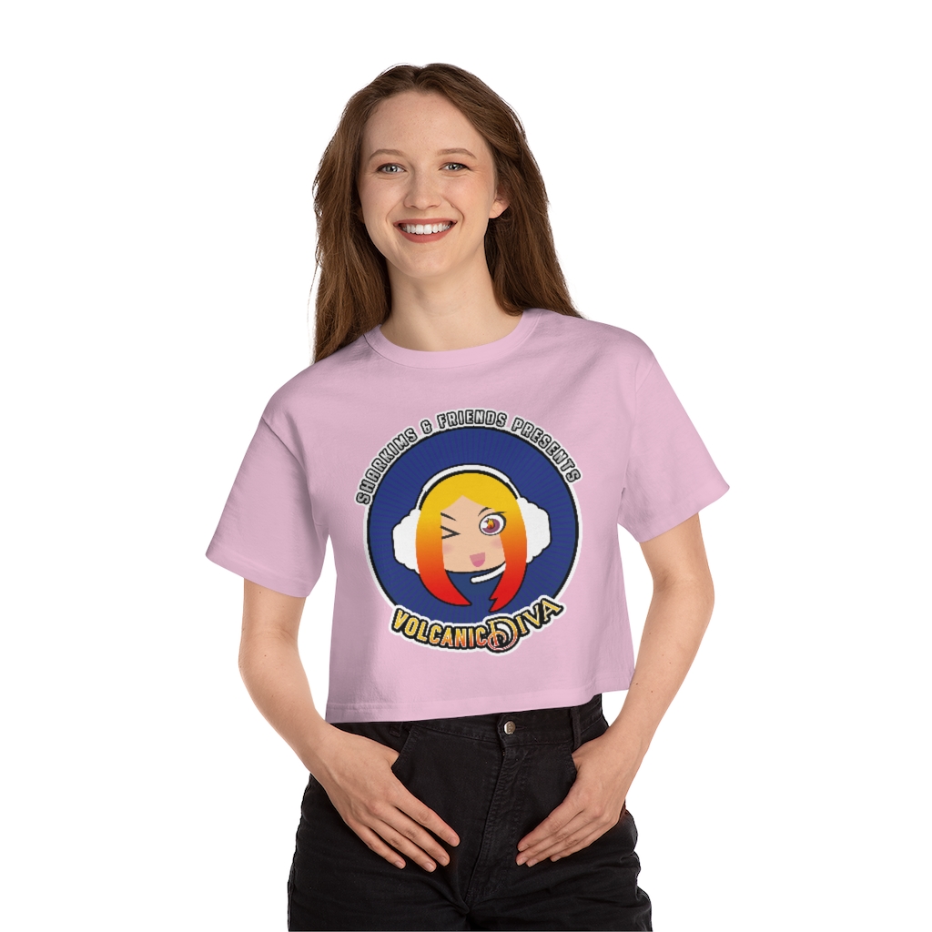 VolcanicDiva – Champion Women’s Heritage Cropped T-Shirt